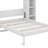 Full-Sized Murphy Wall Bed Featuring Built-In Shelving