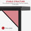 Ardrie Metal Base Writing Desk-1150058230