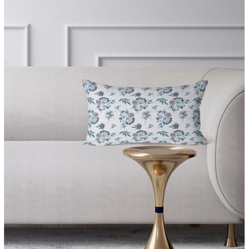Coussin Rose Dreams, Brun / blanc