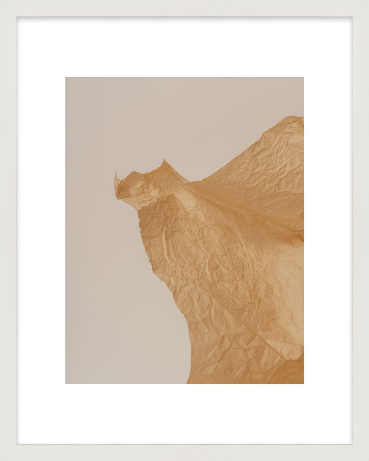 Lorena "Unpackage 1" Photo Print, White, 38" H x 30" W x 1.25" D