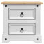 53cm W Solid Wood Bedside Table