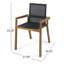 Outdoor Dining Chairs Set of 2-175400265
