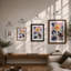 Golden Botanical - Framed Print-2092814819-2092814822