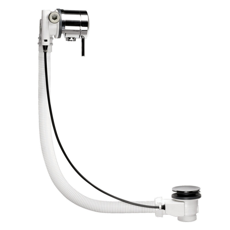 Quest 7cm Leg Bath Waste With Overflow