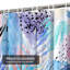 Rideau de douche artistique avec 12 crochets-1779084548