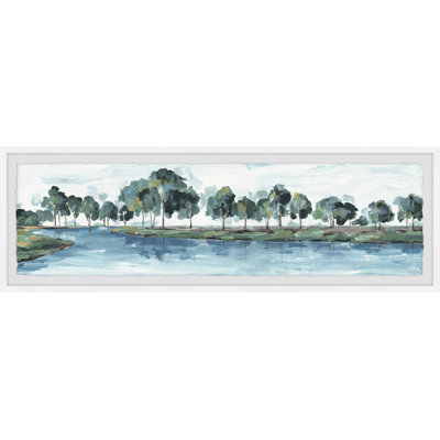 Shifting Beauty by Marmont Hill - Single Picture Frame Panoramic Painting