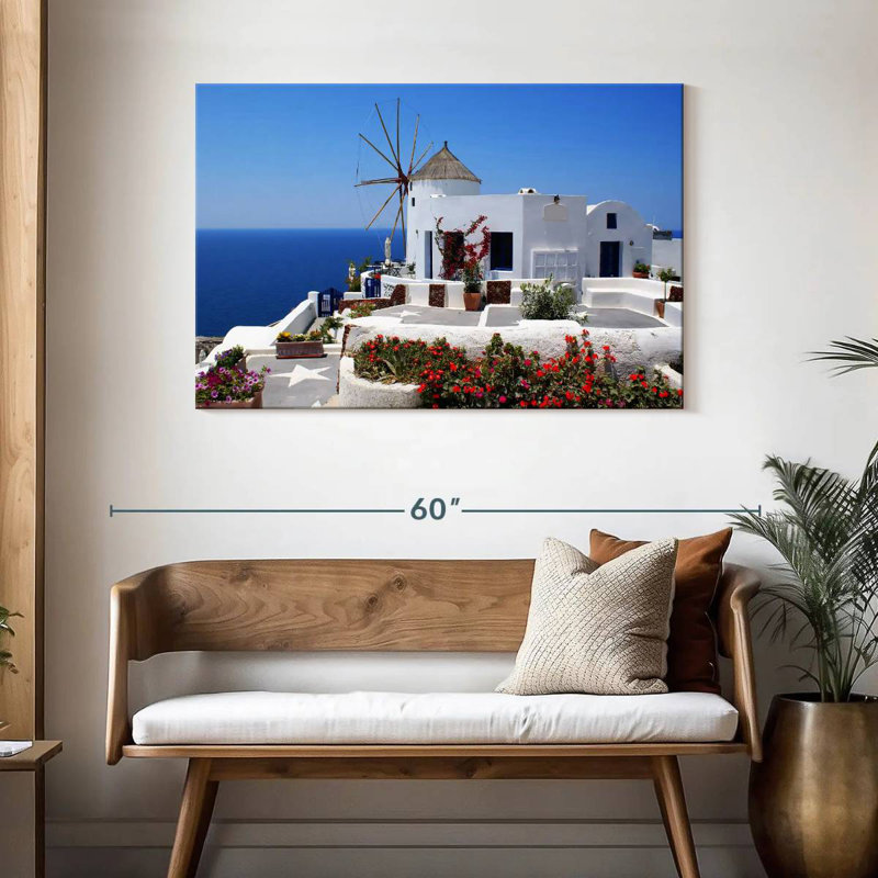 Gillard Santorini Rest House, 30" H x 45" W