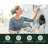 Mattress Encasement, 100% Waterproof 5-Sided Mattress Protector-1321532146