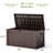 120 Gallons Water Resistant Lockable Deck Box-98740425