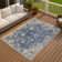 Machine Washable Indoor/Outdoor Matsumura ACN2302 Global Rug