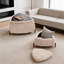 Ensemble de 2 repose-pieds rembourrés avec rangement, repose-pieds et tabouret de maquillage (ensemble de 2)-317896132