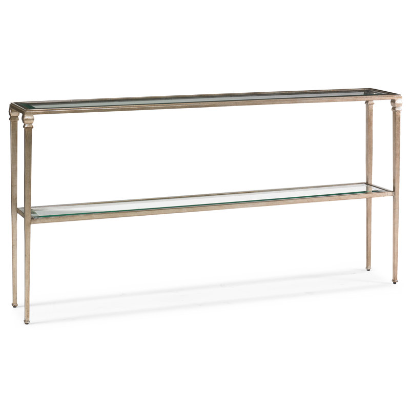 Diego 60'' Glass Top Console Table