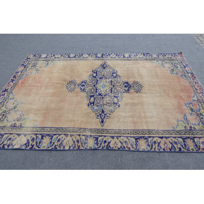 Large Beige Antique Turkish Rug Perfect For Enhancing The Aesthetics Of Your Bedroom Or Living Room Decor
