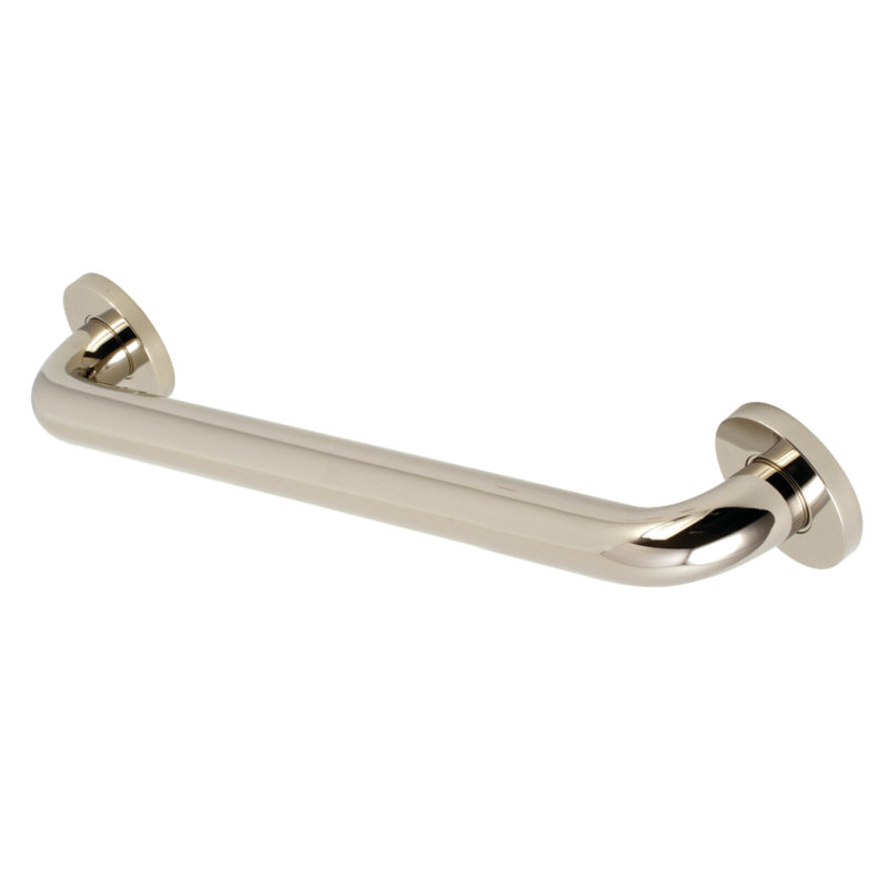 Kingston Brass Meridian 1-1/4 Inch O.D Grab Bar, 26.81" W, Polished Nickel