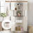 68"H Accent Cabinet, Corner Cabinet With Adjustable And Removable Shelves-1368435339