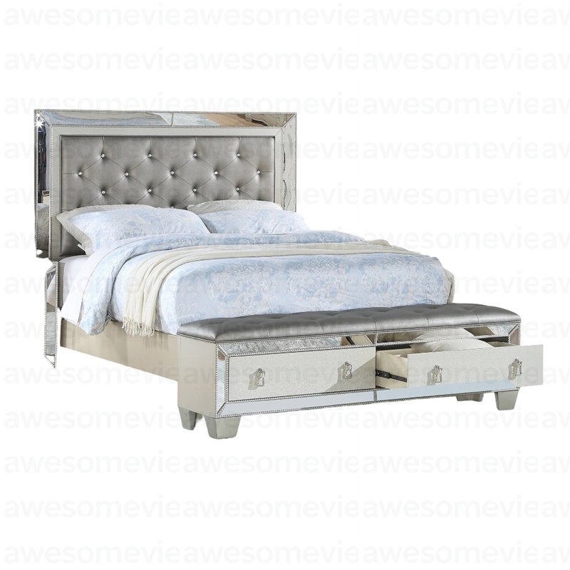 Luxueux lit 1 pièce Eastern Glam, Très grand
