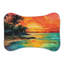 Coucher de soleil - Tapis d'alimentation en os 1 pièce