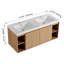Ensemble de meuble-lavabo double mural 47,6 po Kachet