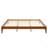 12 Inch King Size Solid Dry Bamboo Wood Platform Bed Frame, With Wood Slat Support, No Box Spring Needed, Easy Assembly-1112210030-1112210028