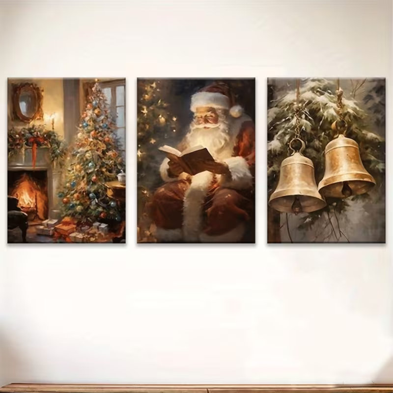 3 Piece Wrapped Canvas Print