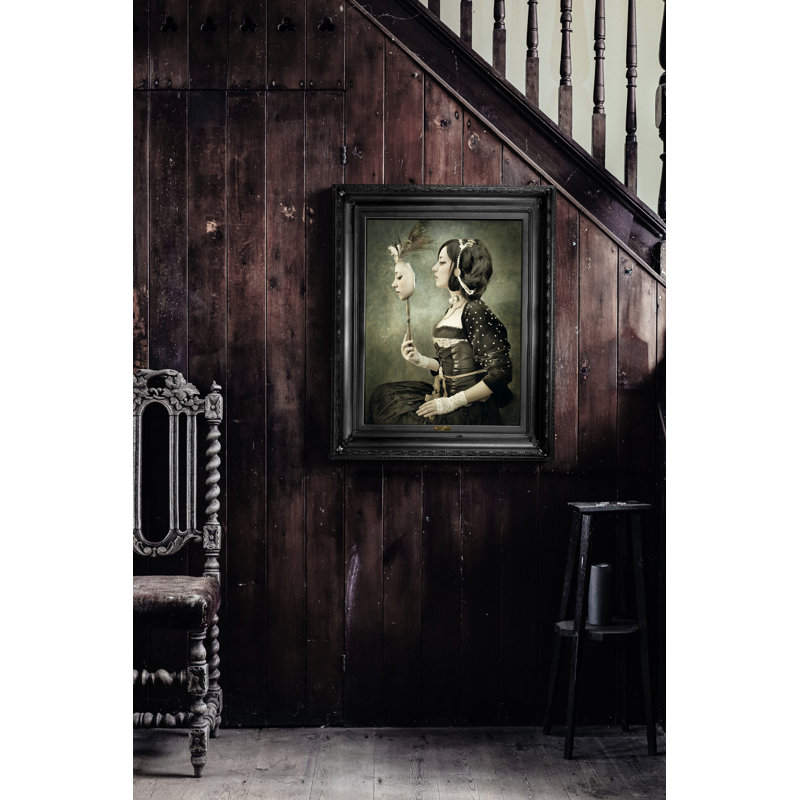 Mirror Mirror by Himitsuhana - Single Picture Frame Print on Canvas