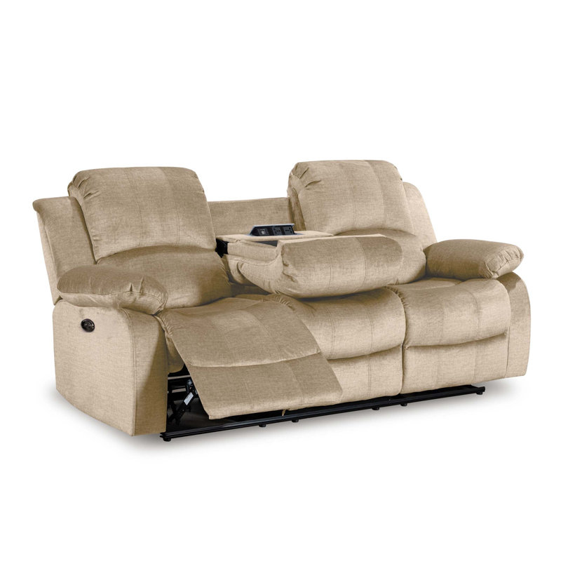 Alaiyna Wide Home Theater Recliner Recliner, Electric Beige, 3