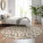 Premium Machine Washable Cerrito Brown Rug-109612656