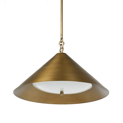 Luminaire suspendu en laiton Luian
