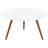 Carson Carrington Bata Round Artificial Marble Coffee Table by Modway-945341487-945341482