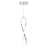 Marise 1 - Light LED Unique/Statement Pendant-70533383