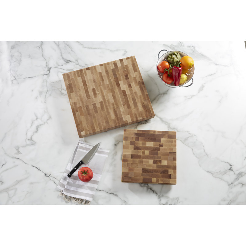 Butcher Block 12X12 Cutting Board