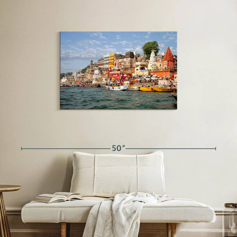 Ghats of Varanasi, H 24 po x l 36 po
