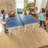 Space Saver Ping Pong Table - Compact and Durable Design for Any Space - 100% Pre-Assembled - Mid-Size Portable Table Tennis Table