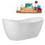Baignoire autoportante 66 po avec drain interne Streamline-101413017