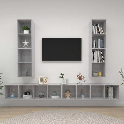 Drayce Unfinished TV Stand for TVs up to 88"