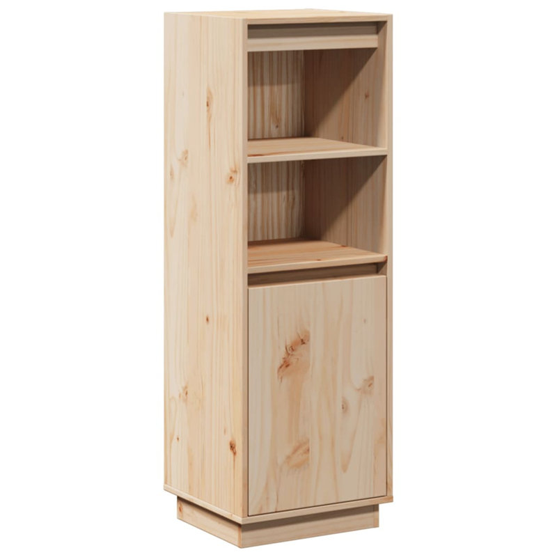 Arasch 110cm H x 37cm W Bookcase, Natural sheesam wood