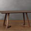  Table de salle à manger 71 "en bois de frêne massif