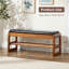 Entryway Shoe Organizer Bench with Open Storage-1733814636