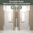 31-30-inch Chrome Aluminum Bifold Shower Door-124032278