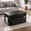 Table basse Lorenzo 31,5'' avec plateau relevable et banc de rangement-1377618269