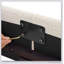 Lit plateforme tapissier capitonné beige Bridgevine Home
