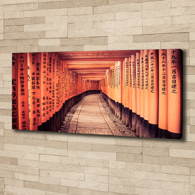 Kyoto Gates - Wrapped Canvas Print