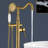 Double Handle Floor Mounted Tub Filler With Handshower-90992301