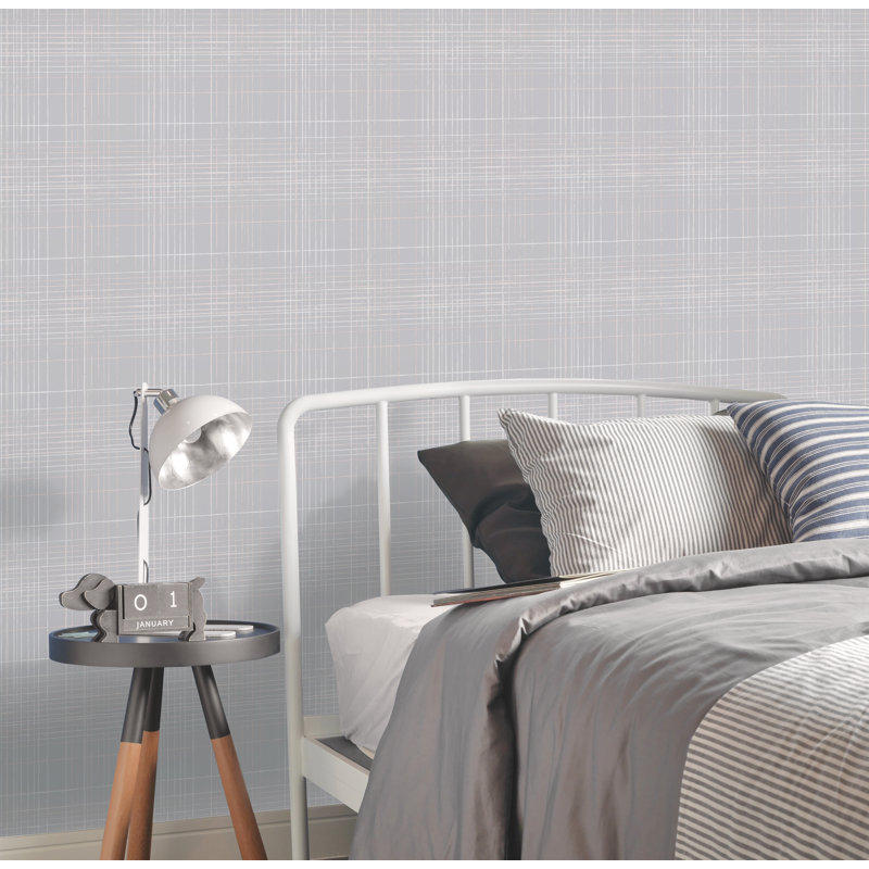 Deck 10m x 53cm Matte Wallpaper Roll, Taupe