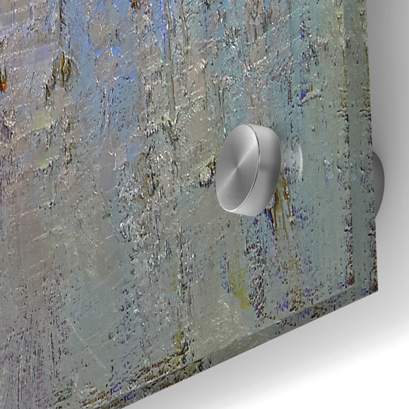"Paysage Treize" par Jane Schmidt, H 36 po x l 36 po x P 0,2 po
