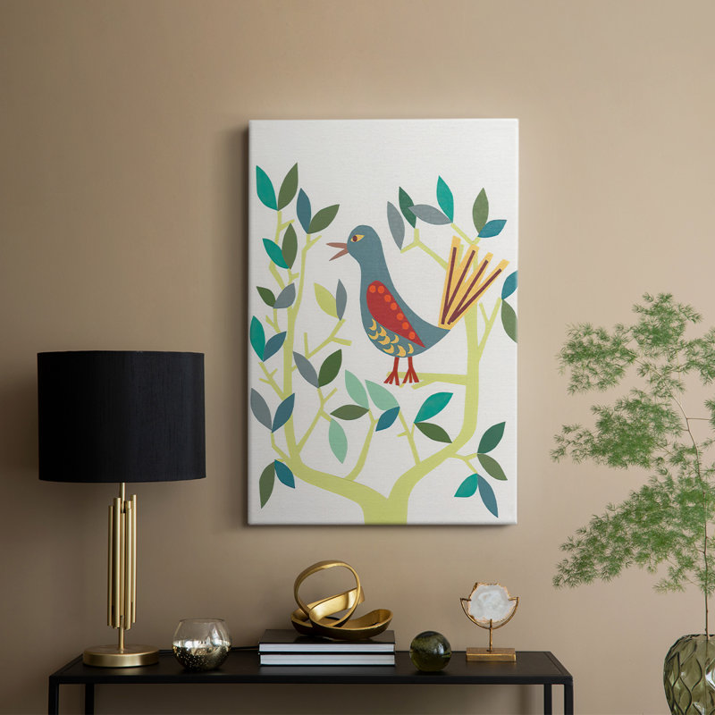 WhittyBirdIV - Cavas de galerie sur mesure, H 27 po x l 18 po