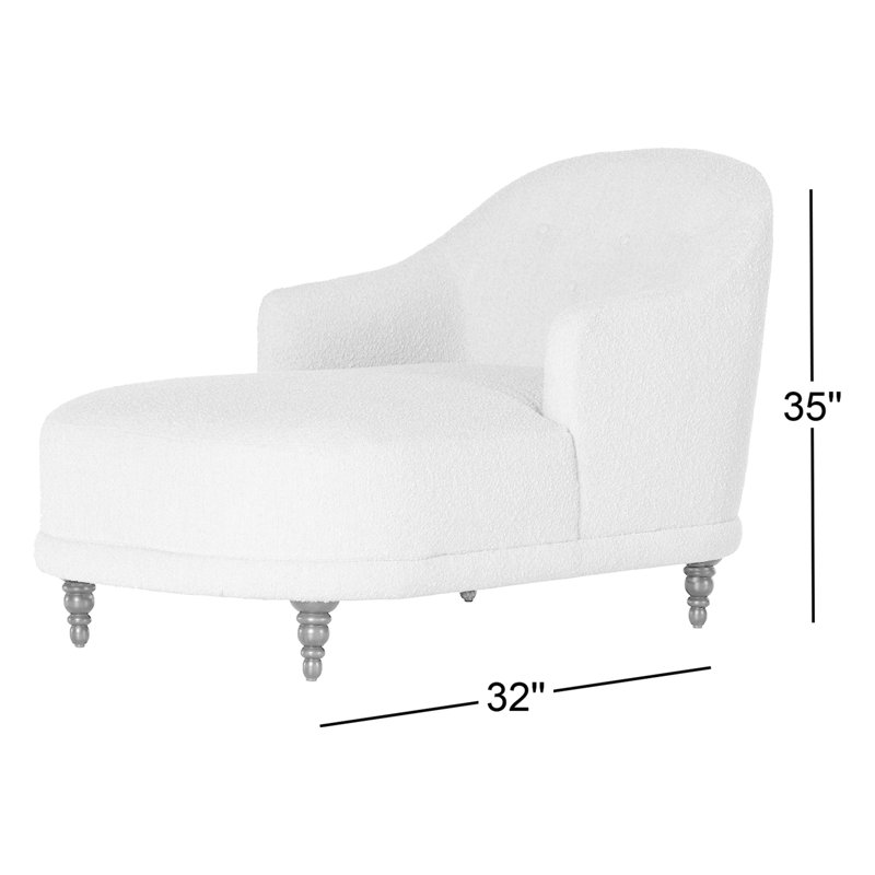 Marnie Chaise Lounge, Altair Mushroom Polyester