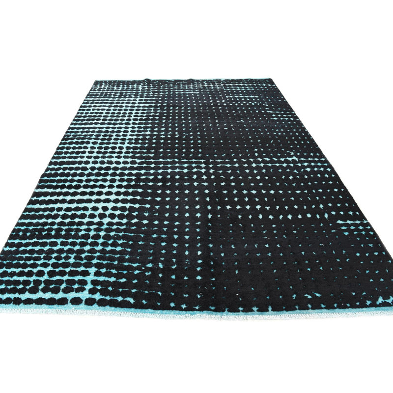 Tapis noir 8 x 10 Philip