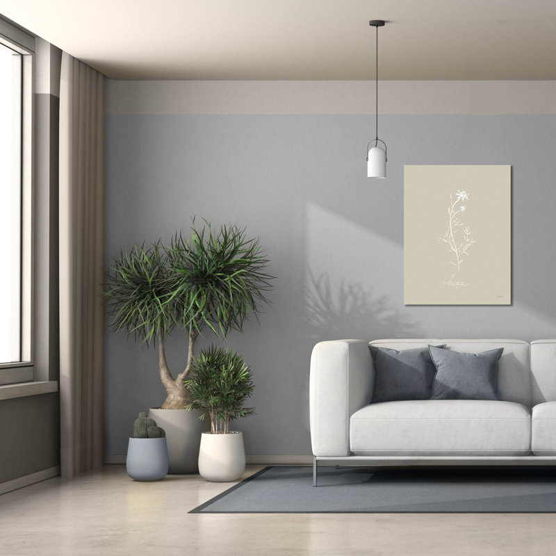 "Epic Graffiti" Delicate Wildflowers 1 "par Katrina Pete, art mural sur toile, 26 po x 34 po