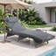 Chaise longue d'extérieur toutes saisons en osier-1635140707
